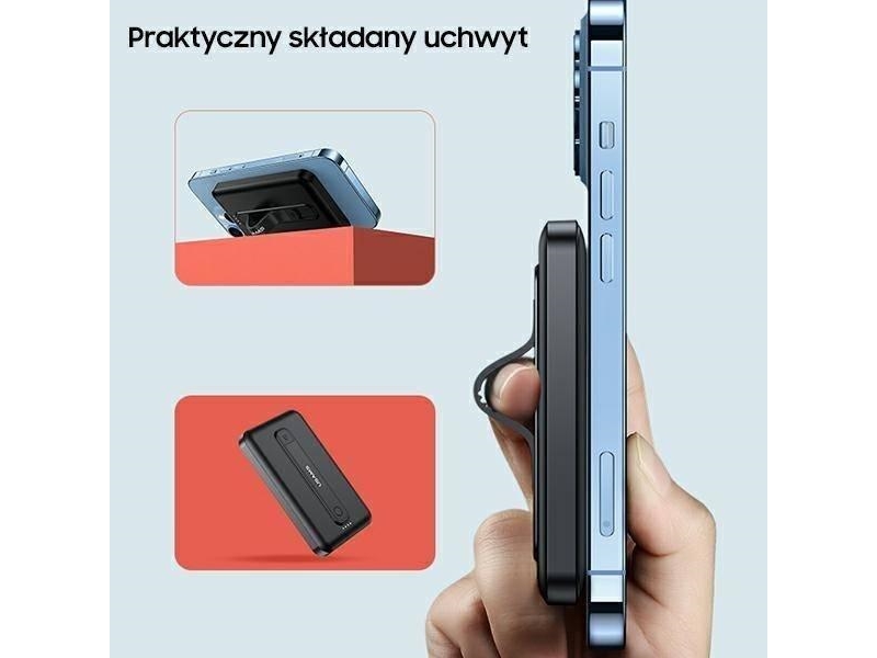 Powerbank Usams Pb64 10000Mah Czarny