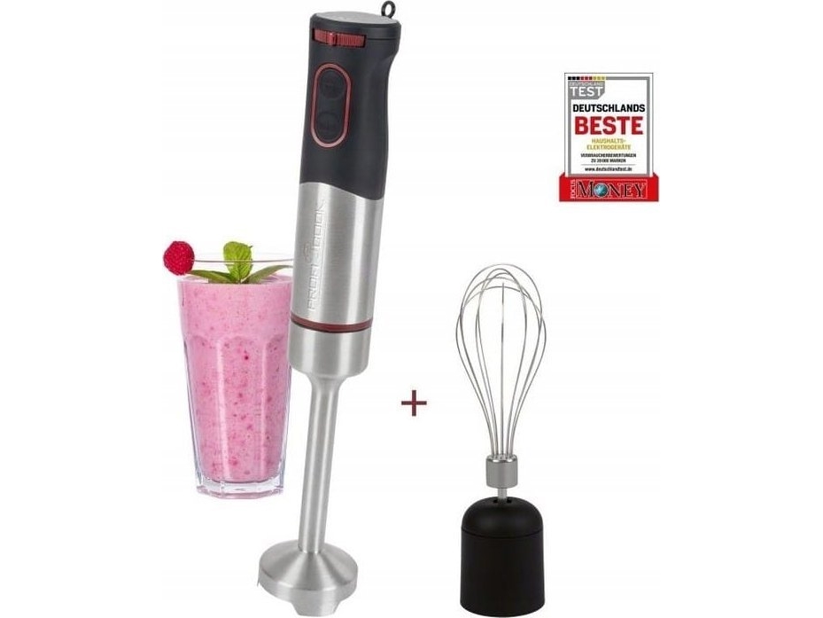 Proficook Pc-Sms 1226, Kochmixer, Pulsfunktion, 1000 W, Stahl