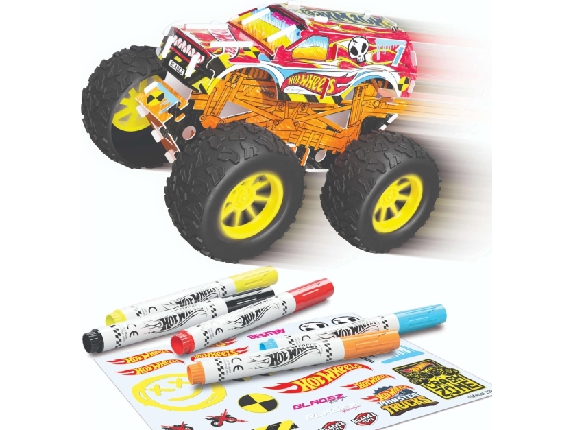 Hot Wheels Creative Maker Kitz Custom Monster Truck Kit