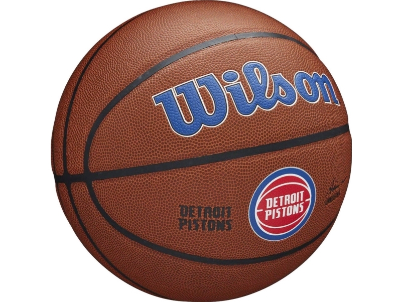 Wilson Wilson Team Alliance Detroit Pistons Ball WTB3100XBDET Brązowe 7 | Sport & Träning - Sportutrustning - Basket | GameStuff