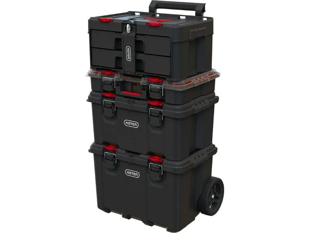 Keter verktygsväska StackNRoll | Verktyg & Verkstad - Förvaring i verkstad - Lagring | GameStuff