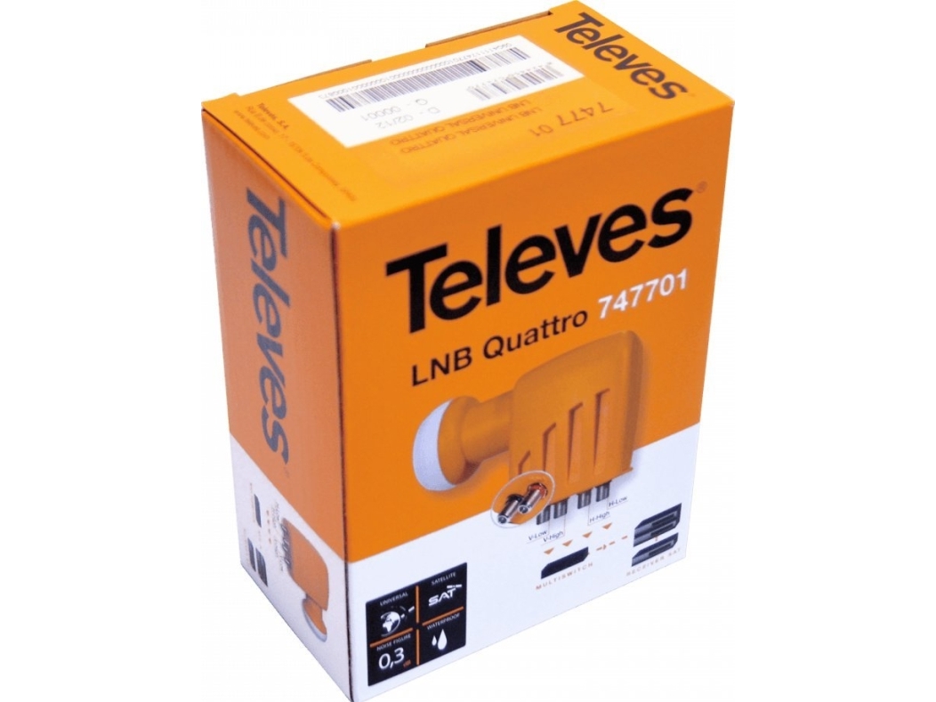 Quattro TELEVES keitiklio nuorod. 747701