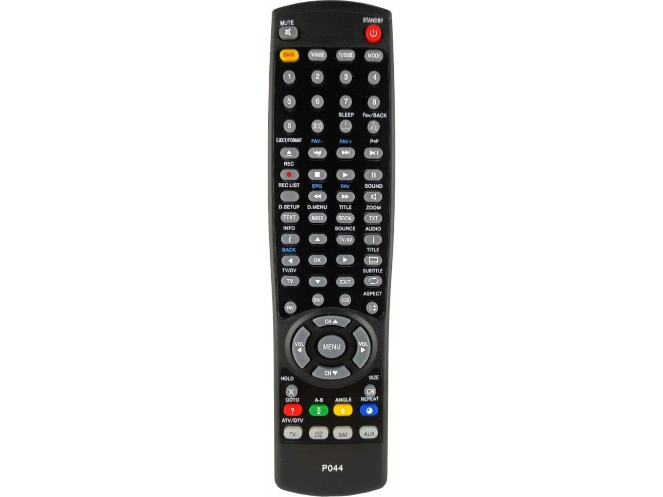 Lexton Tv-Fjernbetjening Universal Fjernbetjening Til Lcd/Led Tv Manta Uct-044