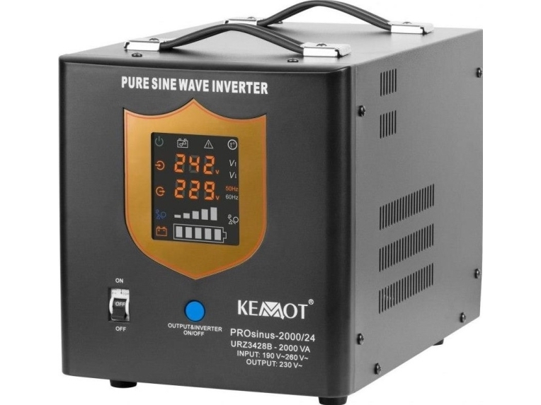 Kemot PROsinus-2000 UPS (URZ3428B) | Datorer & Surfplattor - UPS - Utbytesbatterier | GameStuff