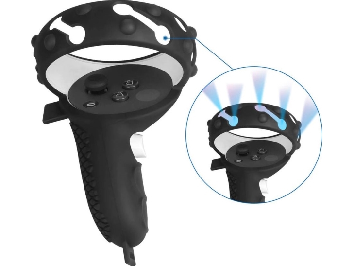 Universal case for the 3-in-1 controller with the strap for the Oculus Quest 1/2 goggles | Spel - Joystick och spelkontroller - Virtuell verklighet | GameStuff