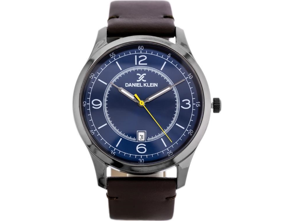 Daniel Klein Herrenarmbanduhr Zegarek Meski Daniel Klein 12500-5 (Zl015e) + Box