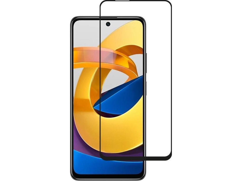 Crong 7D Nano Flexible Glass - Ubrydeligt 9H Hybridglas Til Hele Skærmen På Xiaomi Poco M4 Pro 5G