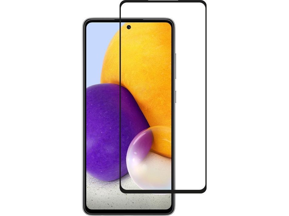 Crong 7D Nano Flexible Glass - Shatterproof 9H Hybrid Glass For The Entire Screen Of The Samsung Galaxy A72
