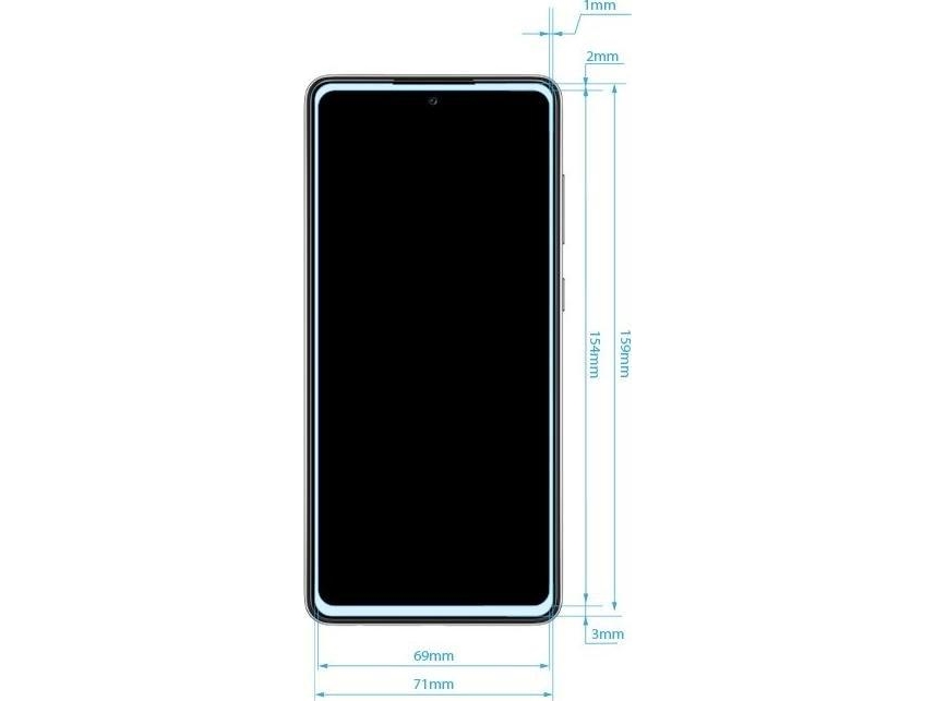 Crong Crong 7D Nano Flexibles Glas - Hybrides Schutzglas 9H Für Den Ganzen Bildschirm Samsung Galaxy A72