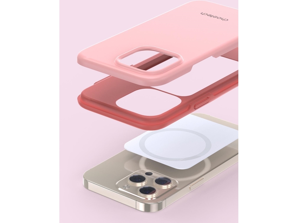Choetech Mfm Anti-Drop Case Etui Made For Magsafe Do Iphone 13 Pro Różowy (Pc0113-Mfm-Pk)