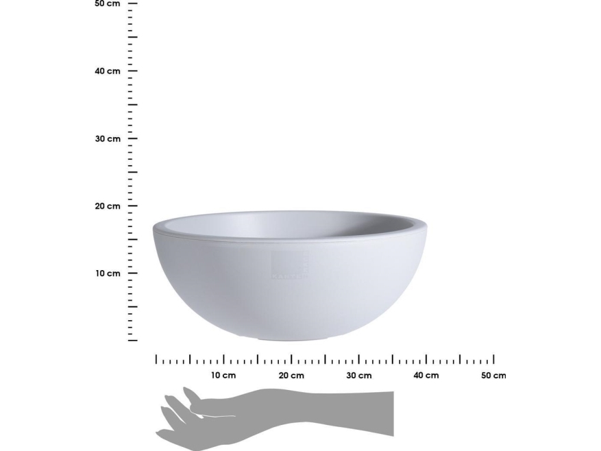 ProGarden rund planteringskruka för trädgården 40x16 cm | Trädgården - Trädgårdstillbehör - Krukor & Kannor | GameStuff