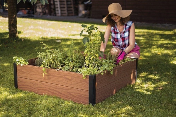 Keter Vegetable Broken Ahorn Quadrat 106 X 106 X 32Cm