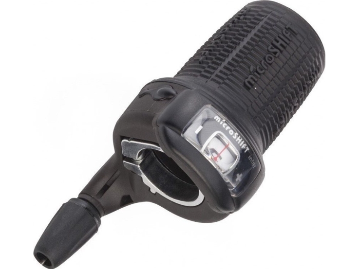 MICROSHIFT INTER 8, Oikea, 8-vaihteinen, Shimano yhteensopiva, kierrevaihtaja, optinen vaihteen osoitin (UUTUUS)