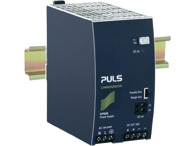 Puls Din-Rail Strømforsyning Dimension 12 V/Dc 30 A 450 W 1 Ud (Cps20.121)