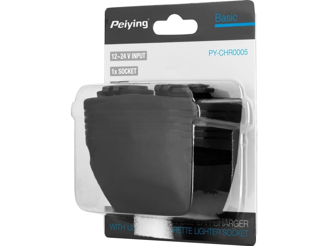 PeiYing autolaturi 2xUSB 3100 mA + tupakansytytinliitäntä