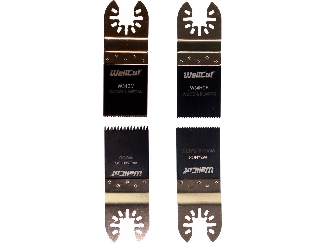 Bosch Omt Tool Brush 34Mm Sæt Med 4 Stk. Wc-M14 Multi Tool Wellcut