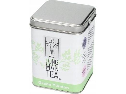 Long Man Tea Long Man Tea - Grøn Yunnan - Løs Te - Dåse 120G