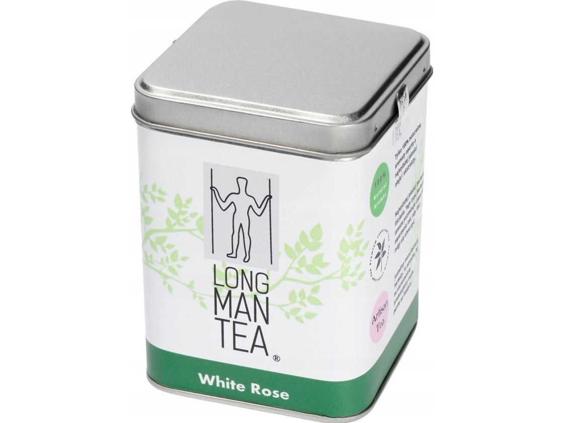 Long Man Tea - White Rose - Herbata Sypana - Puszka 100G