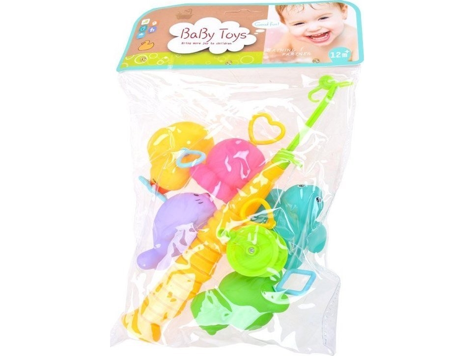 Jokomisiada gummidyr til fiskestang legetøj til badning ZA3512