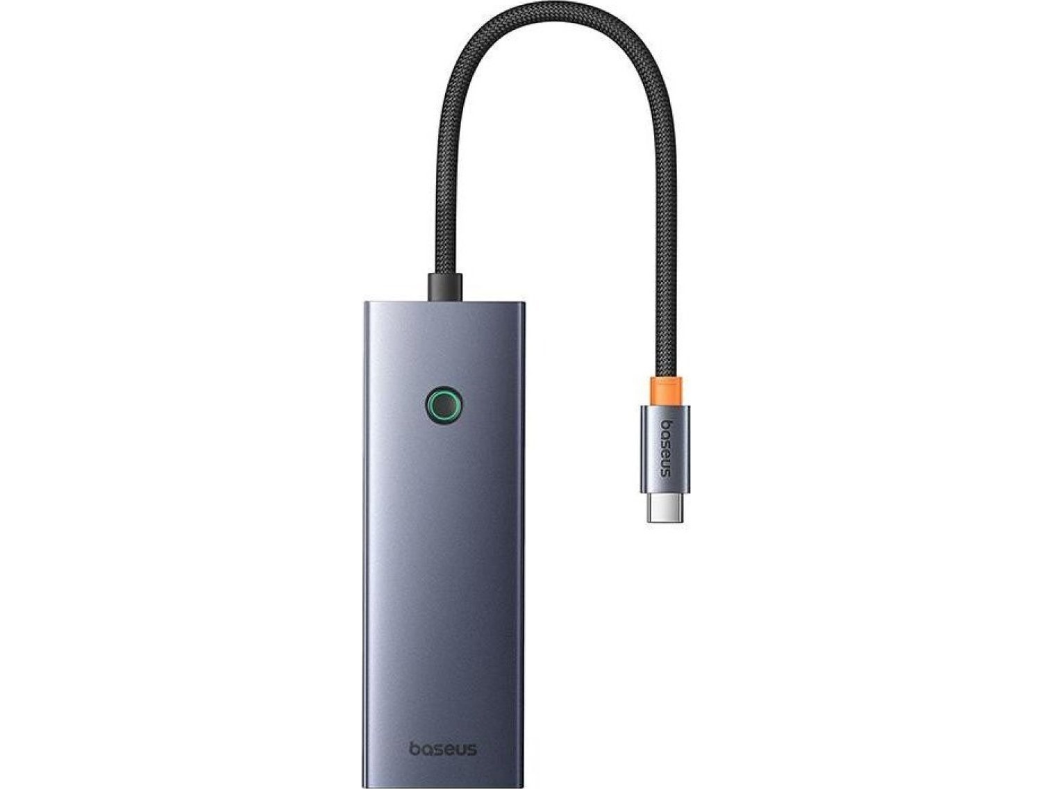 Usb-C Hub Baseus Ultrajoy, 3 X Usb-A 3.0 - 1 X Usb-C - 1 X Hdmi - 1 X Sd - 1 X Microsd, Grey B00052803811-00