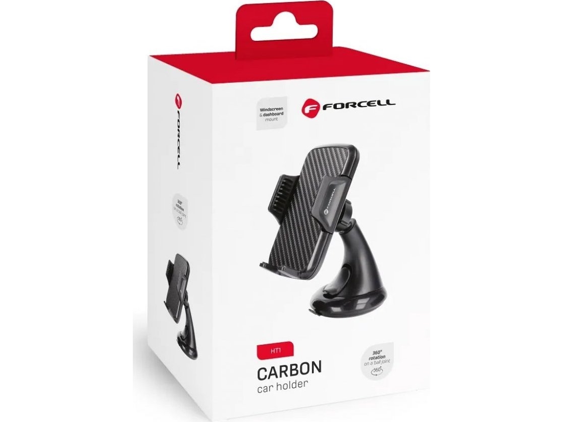 Forcell Forcell Bilholder Carbon Ht1 Sort