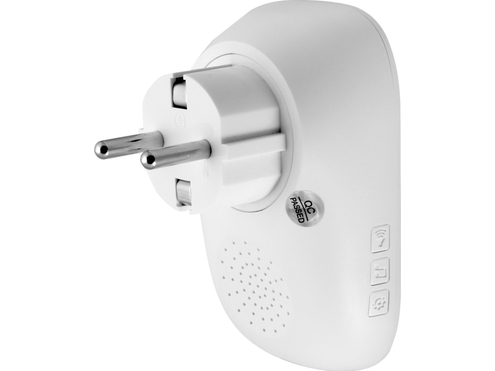 Eura Wdp-91H2 Soul Trådløs Dørklokke Med ~230V Stik - Batterifri, Kan Udvides, Schuko
