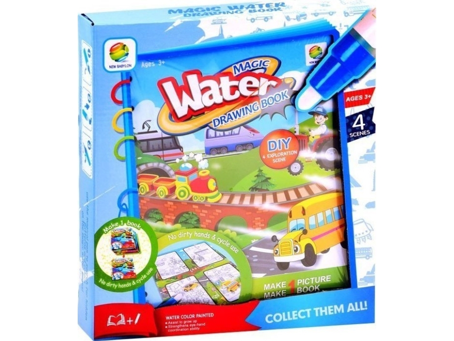 Yokomisiada Kreativ akvarelmalebog billedbog ZA2957