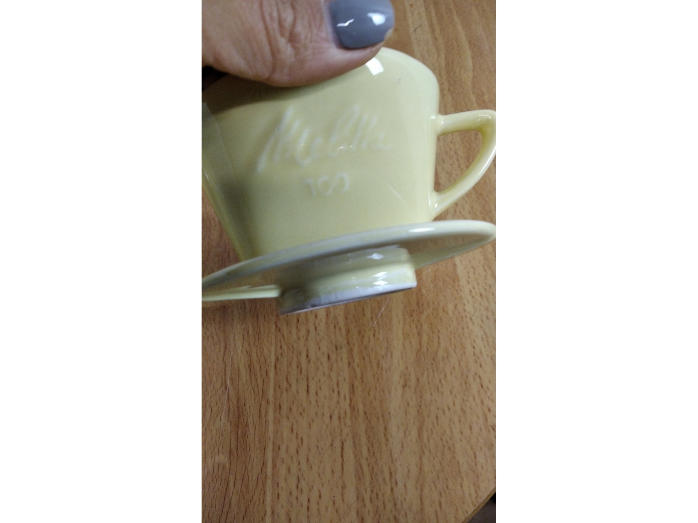 Melitta Melitta posliininen kahvinkeitin 1x4 - Valkoinen