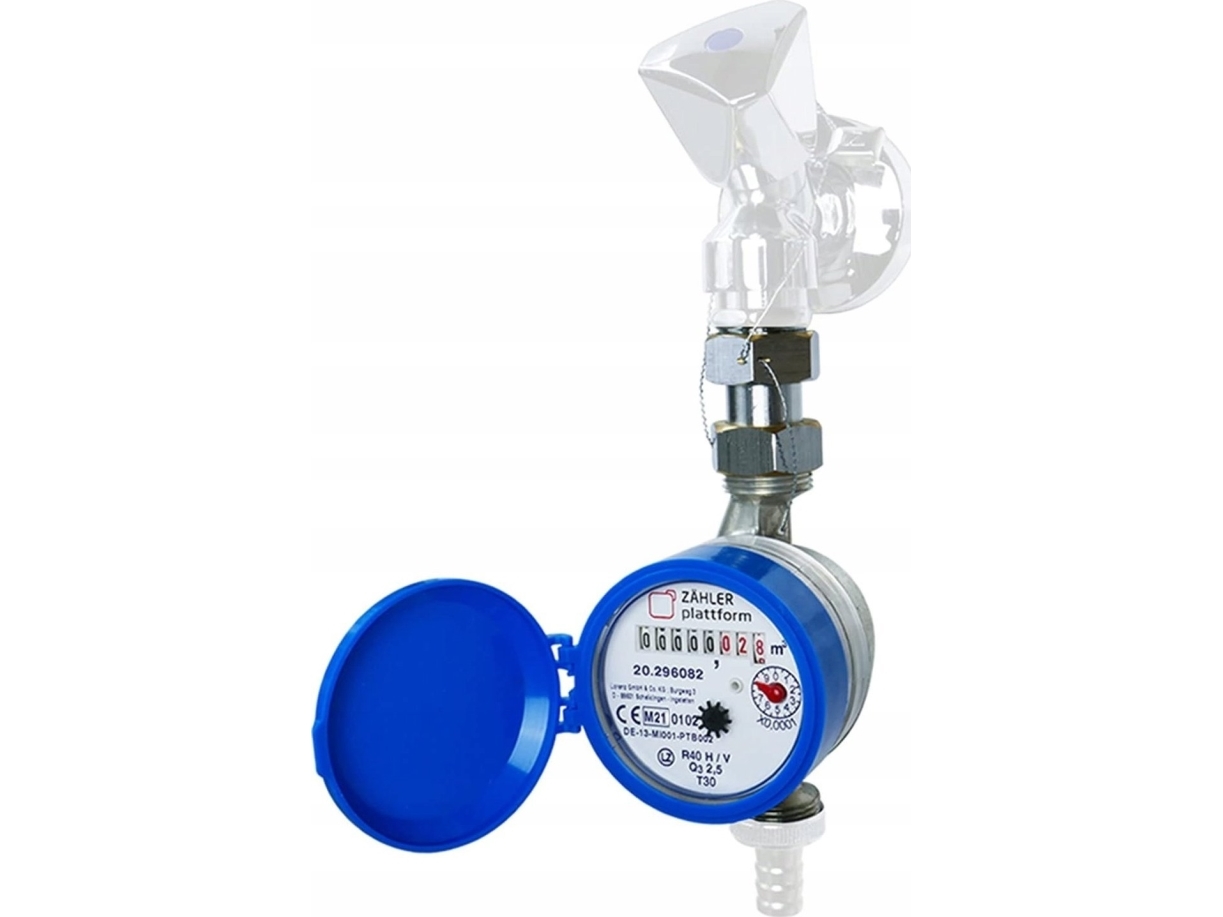 BMETERS Messinkiset puoliruuvit 5/4 vesimittareihin