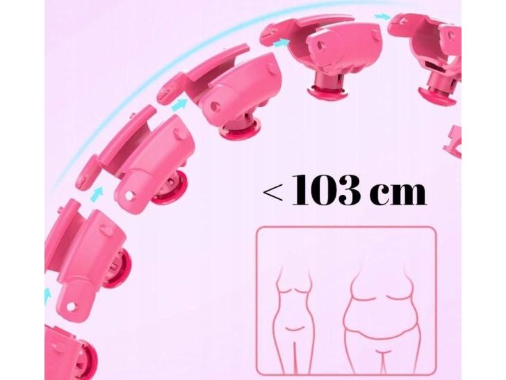 Gotel K717e Kolo Hula Hoop Smart Smart-Massagebøjle