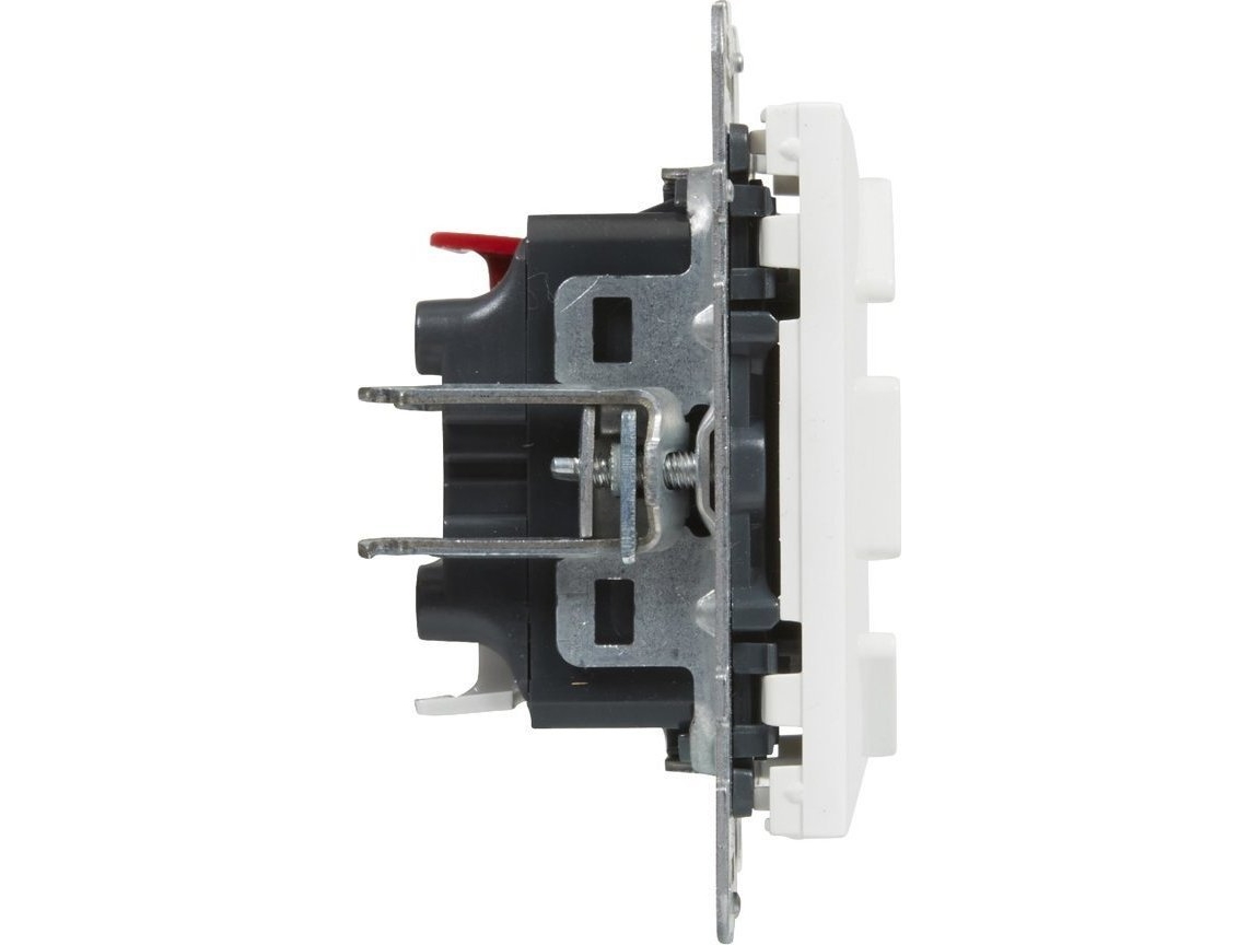 Legrand SUNO roletkontakt - 6 AX - 250 V~ - 3 stillinger: op/ned/stop - direkte styring - hvid Legrand 721139