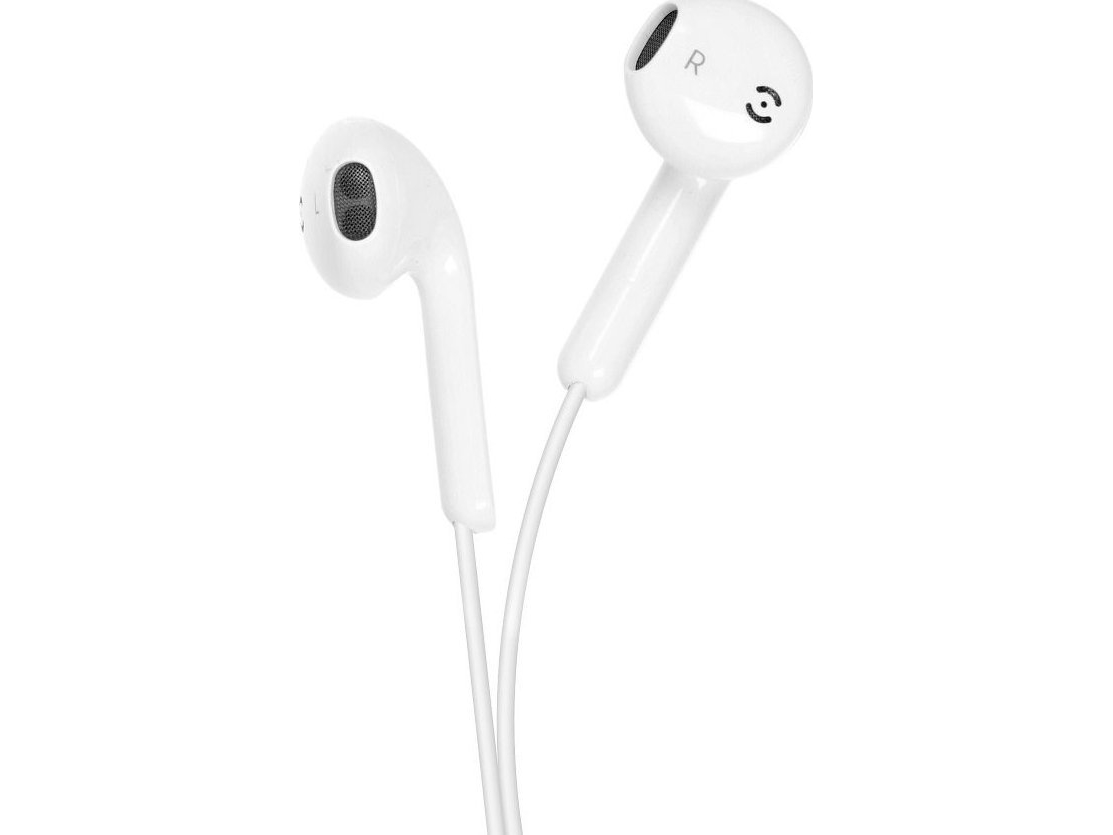 Forcell Hovedtelefon / Stereohovedtelefon Til Apple Iphone Lightning 8-Polet Hvid Hr-Me25