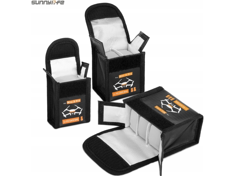 Sunnylife Li-Po Etui Case - 2X Batteri Til Dji Mini 3 Pro