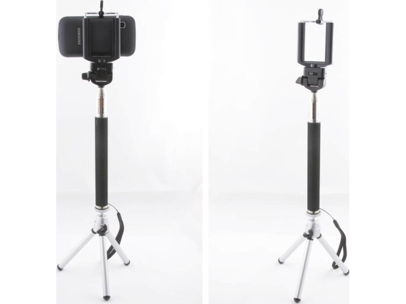 Xrec Selfie 3-i-1 stativ - stativ / bom / telefon / smartphoneholder