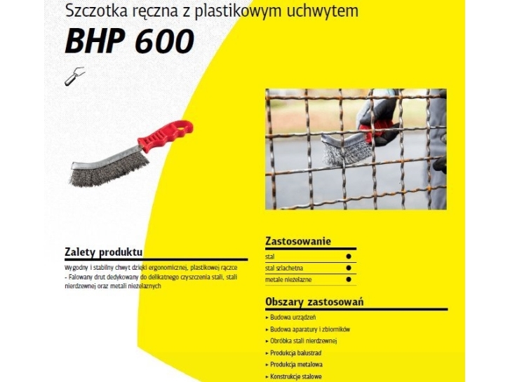 Klingspor K.Handle Tool Plastic Handle Bhp600 Messingtråd
