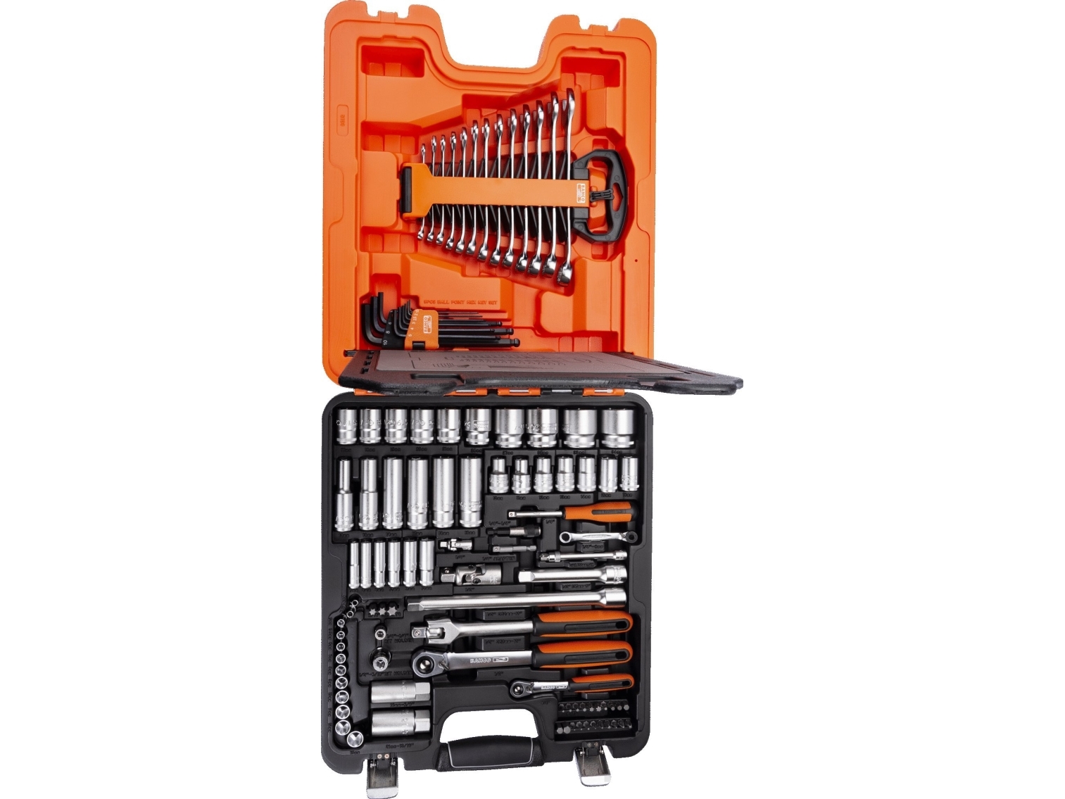 Bahco toppnyckelsats 1/4+1/2 - 103 delar, 4-34 mm - S103 | Verktyg & Verkstad - Handverktyg - Nycklar och toppar | GameStuff