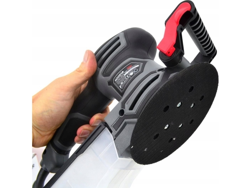 Szlifierka Hoozar HOOZAR SZLIFIERKA MIMOŚRODOWA 150mm 450W Z RĄCZKĄ | Elverktyg - Övriga maskiner - Övriga verktyg | GameStuff