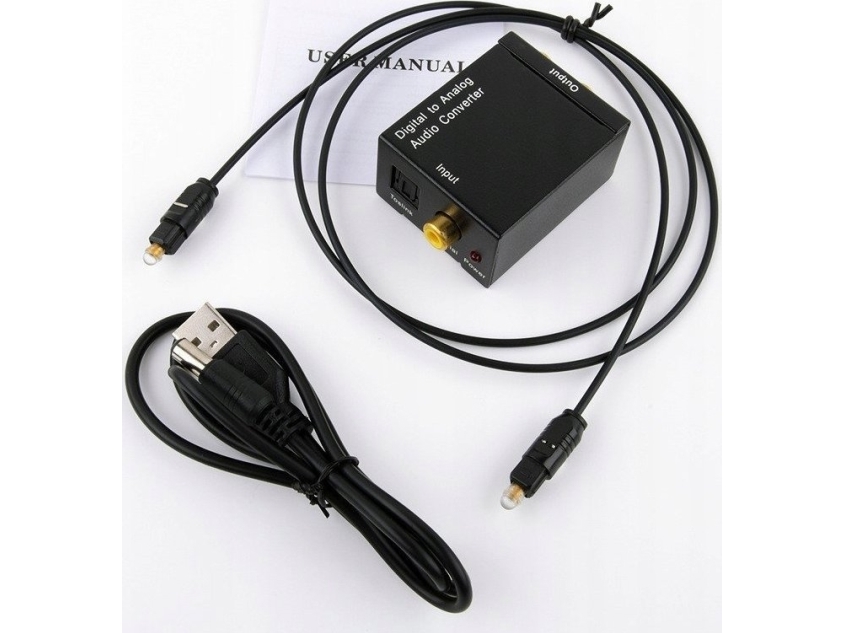 Mozos Mozos Victor-2 Dac Digital-Til-Analog-Konverter + Optisk Kabel