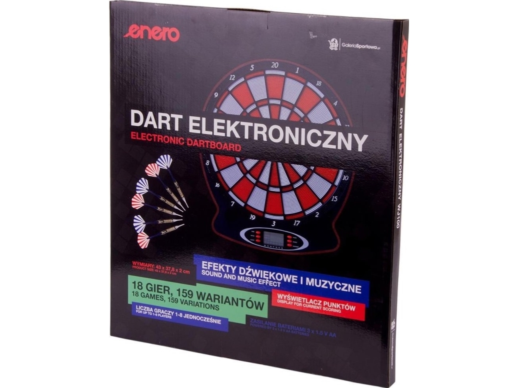 Enero Elektronisk dartpil Enero 43 cm rød