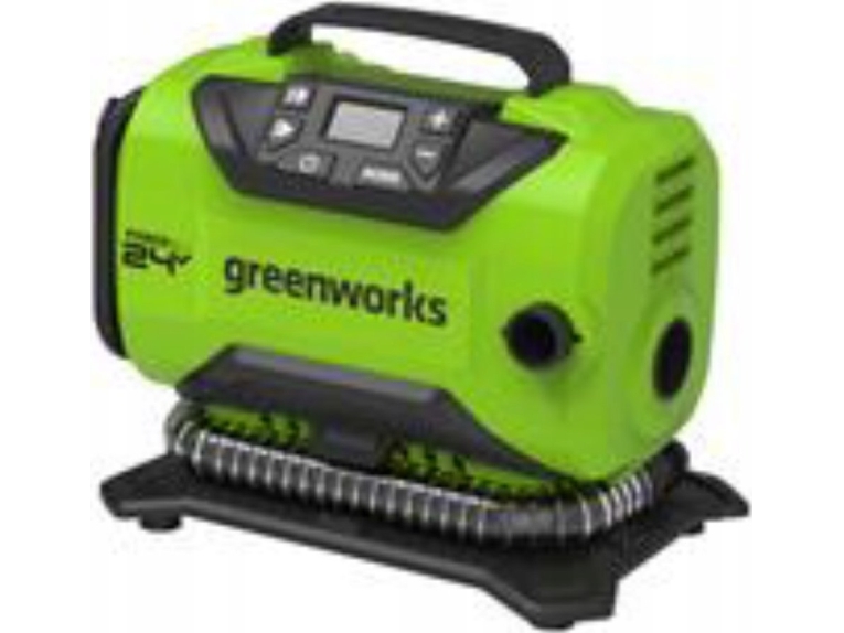 Greenworks G24in Luftpumpe 24V - Ohne Akku Und Ladegerät - Solo