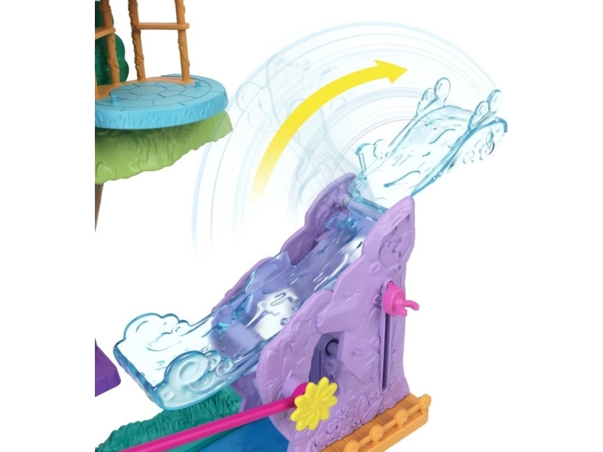 Bilde av Polly Pocket Pet Adventure Treehouse Dukkehus Med Dukker Hhj06