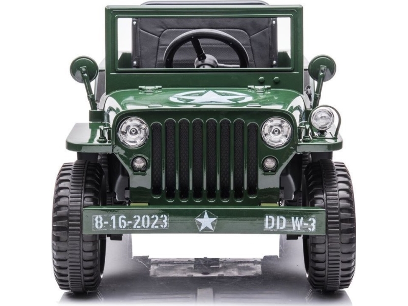 Jokomisiada Militær batteribil Willys 4x4 + fjernbetjening