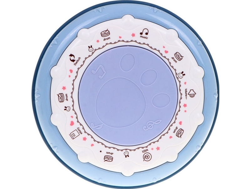 Ramiz Tromme med mikrofon til børn 18m+ Interaktiv multikube + karrusel + lydpanel