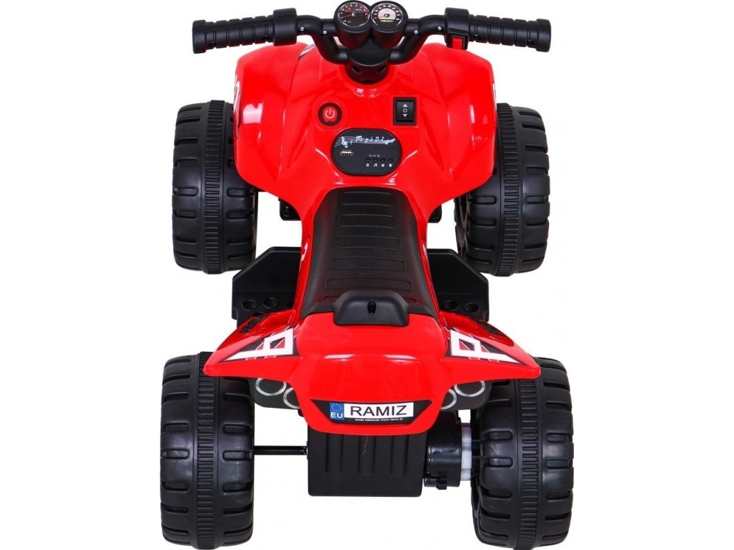 Ramiz Quad-Køretøj The Fastest Red