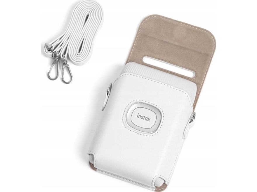 Pokrowiec Loveinstant Futerał Etui Pokrowiec Fujifilm Instax Mini Link 2 / Biały
