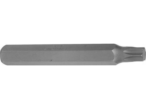 KING TONY Torx-bits T45 x 80 mm, 6-kant 10 mm