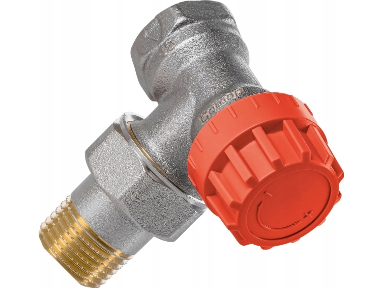 Comap Term. Ventil Lige - 1/2 Med Forudindstillet Comap D3805e Euro (Dwz)