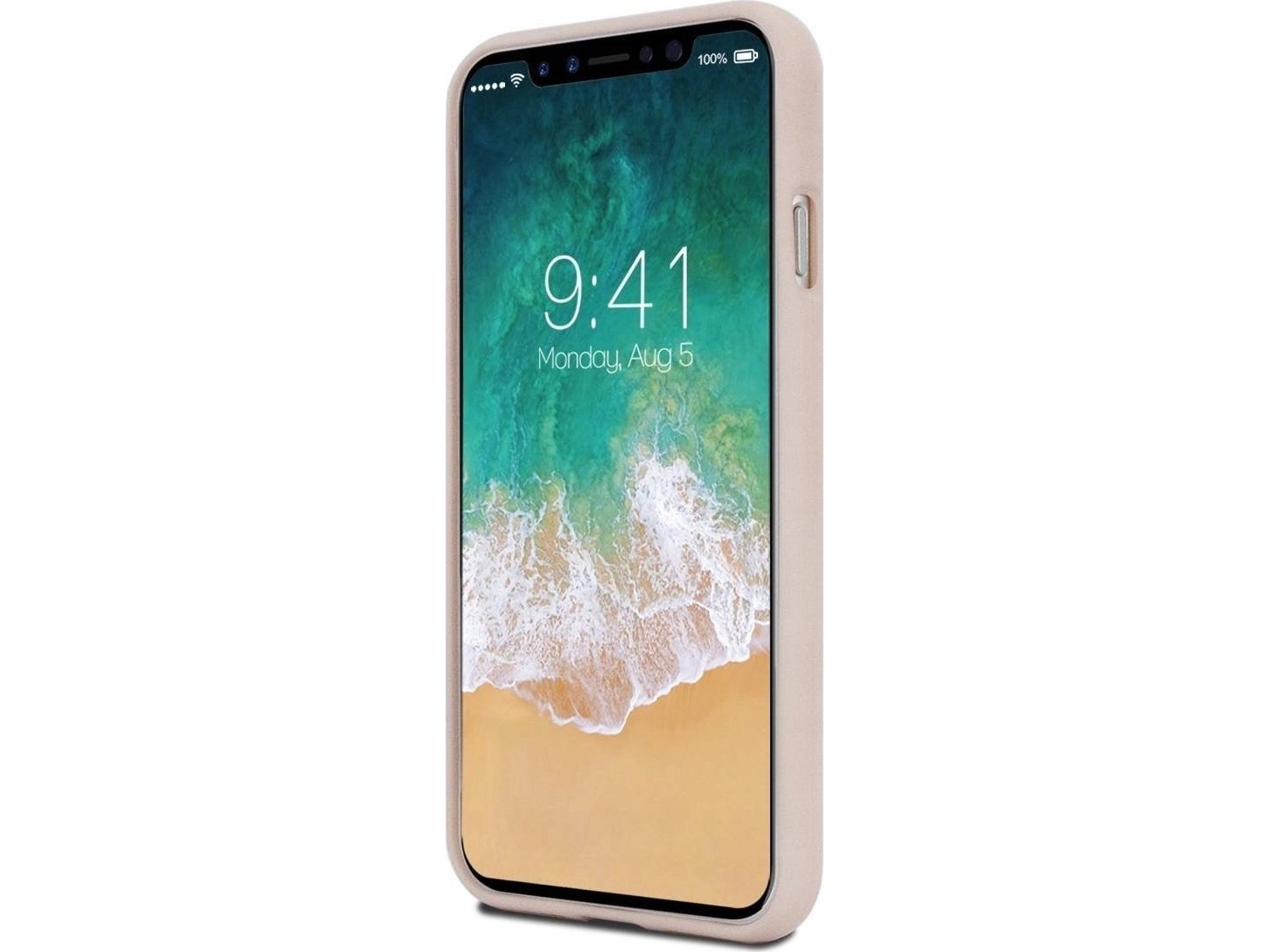 Dėklas Mercury Silikoninis Dėklas Apple Iphone 14 Rožinio Smėlio
