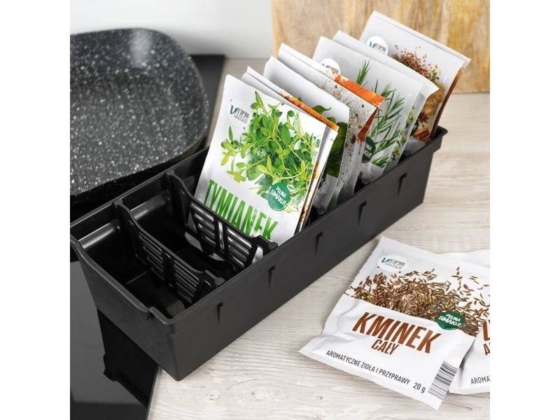 Alternativ bild 0 för Vilde kryddväska för kök svart 30x13x8 cm