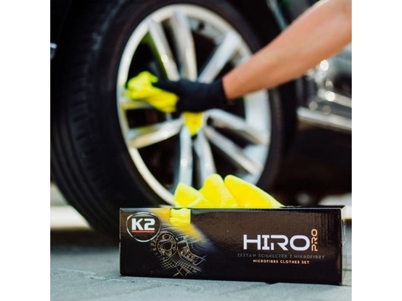 K2 Pro HIRO Microfasertuch Boch 30stk Detailing Reinigung Aufbereitung Innenraum - Bild 7